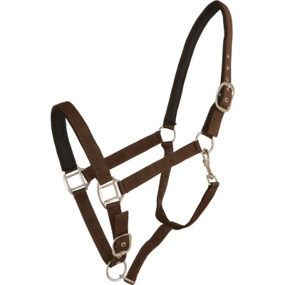 Afbeelding van HKM Halster Charming Zacht Onderlegd Bruin Pony
