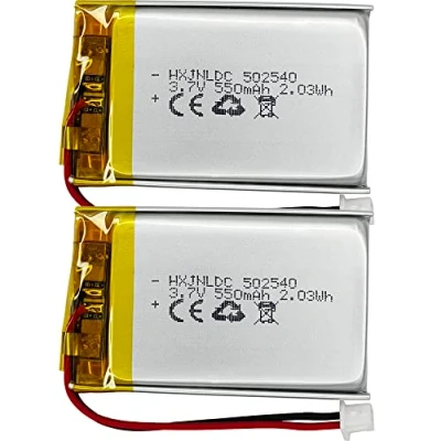 Afbeelding van 502540 Batterij 3.7v 550mAh voor Sena SMH5 Motorfietsen FM SMH5D SPH10H Onderdeel Nummer (P/N): ICP40/25/40P Nextbase 312GW