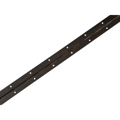 Afbeelding van Pianoscharnier zwart 480 x 32 0,7 mm