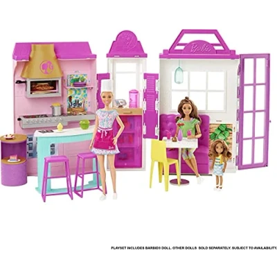 Afbeelding van Barbie Koken en Grillen Restaurant Pop Speelset