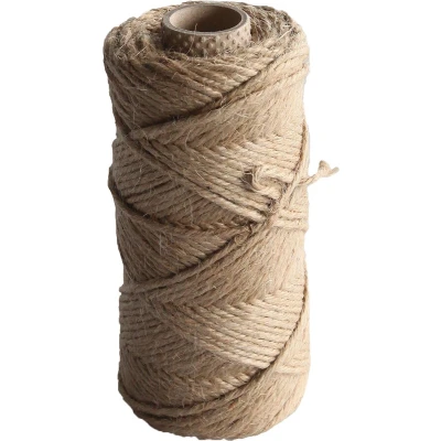 Afbeelding van Jute bindtouw van 75 m, naturel