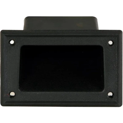 Afbeelding van HQ Power Handvat voor luidsprekerkast, rechthoekig, kunststof, 137 x 87 mm, zwart
