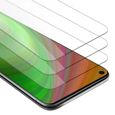 Afbeelding van Cadorabo 3x Screenprotector geschikt voor Huawei MATE 30 LITE Beschermende Pantser Film in KRISTALHELDER Getemperd (Tempered) Display beschermend glas 9H hardheid met 3D Touch