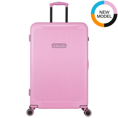 Afbeelding van SUITSUIT Expression Grote Reiskoffer Ruimbagage met TSA Slot 76 cm 94L Fondant Pink Roze