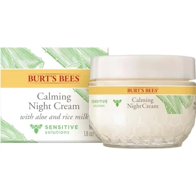Afbeelding van Burt&#039;s Bees Sensitive Night Cream Nachtverzorging, Maat: 50 g,