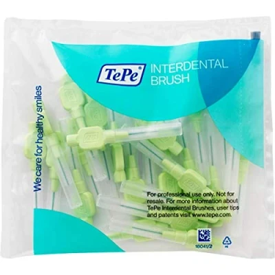 Afbeelding van TePe Tandenragers Extra Soft 0.8 mm Lichtgroen 25 stuks