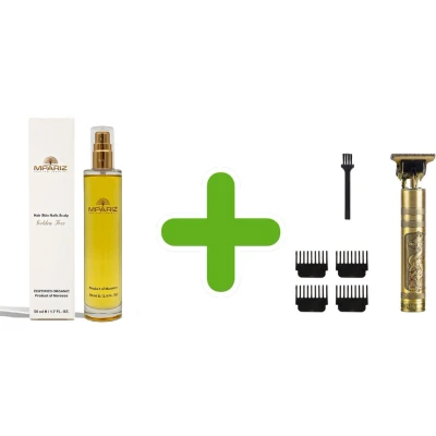 Afbeelding van Mpariz Mannen tondeuse + Argan Olie (50ml)