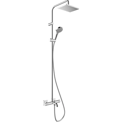 Afbeelding van Hansgrohe vernis showerpipe 230 eco smart met badthermostaat