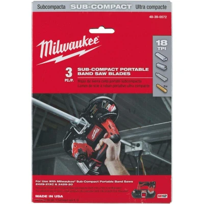 Afbeelding van Milwaukee Lintzaagband, Tandverdeling 1,4 Mm (3 Stuks)
