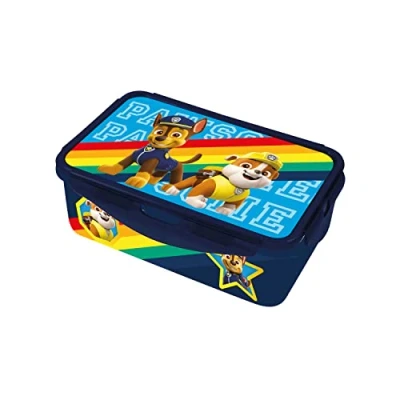 Afbeelding van Paw Patrol Lunch To Go, mit 4 Clips &amp; 2 Inlays. PP, Silikon, 1.100 ml