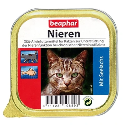 Afbeelding van 6x100g Beaphar Nierdieet Lam Kattenvoer