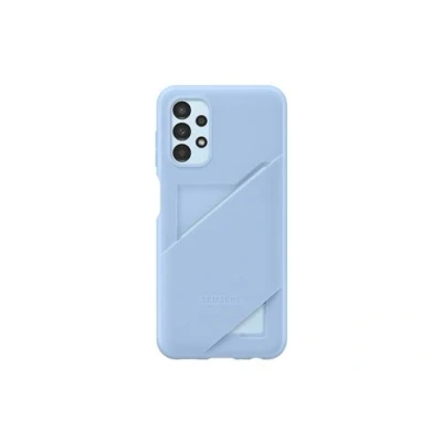 Image de Coque souple ultra fine avec porte carte pour Samsung Galaxy A13 4G Bleu arctique
