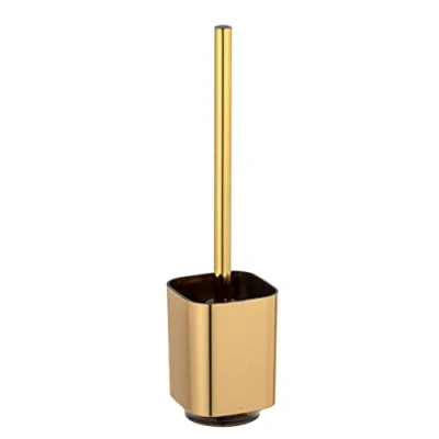 Afbeelding van Wenko Toiletborstel En Houder Auron 38,5 X 9 Cm Goud