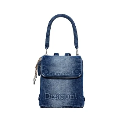 Afbeelding van Desigual Rugzak, Dames, Maat: One Size, Denim