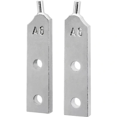 Afbeelding van Knipex 46 19 A6 Precisie borgveertang reservepunt Geschikt voor borgringen Buitenringen 252 400 mm Puntvorm Recht