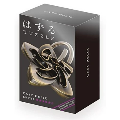 Afbeelding van Huzzle Breinbreker Cast Helix 11,8 Cm Staal Brons