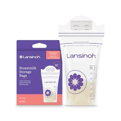 Image de Lansinoh Lait Maternel Sacs De Stockage 50 Pk.