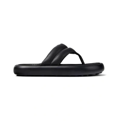 Afbeelding van Camper Pelotas Flota Teenslippers, Dames, Maat: 36, Schwarz Leer