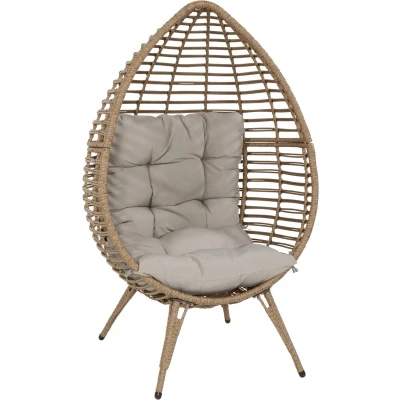 Afbeelding van Lesli Living Relax Stoel Chill Straw