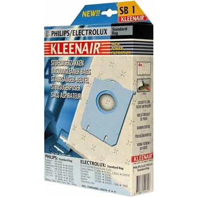 Afbeelding van Kleenair Stofzuigerzakken Philips AEG SB1 4 stuks
