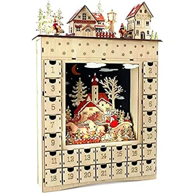Afbeelding van Small Foot Houten Adventskalender Winter Droom