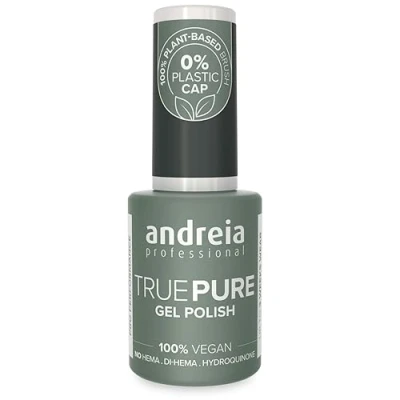 Afbeelding van Andreia TRUE PURE Gel Polish Semi Permanente Nagellak, 100% Veganistisch, Professionele Manicure, Gelish met Intense Glans, Houdt tot 3 Weken 10,5 ml (T44)
