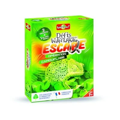 Image de Jeu de cartes Bioviva Défis Nature Espace Opération camouflage