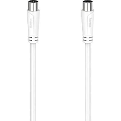 Afbeelding van Hama Antennekabel Coax Stekker Koppeling 0,75 M 90 Db