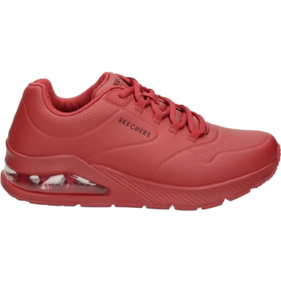 Afbeelding van Skechers Uno 2 heren sneaker Rood Maat 44