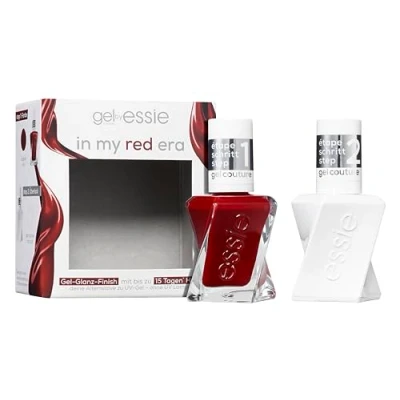 Afbeelding van Essie NAIL Polish GEL Couture SET Nagelverzorgingsset, Dames, Maat: One Size, Sheer fantasy, top coat