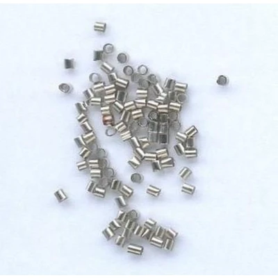 Afbeelding van Knijpkraal recht zilverkleur 1,5 x mm 100 stuks