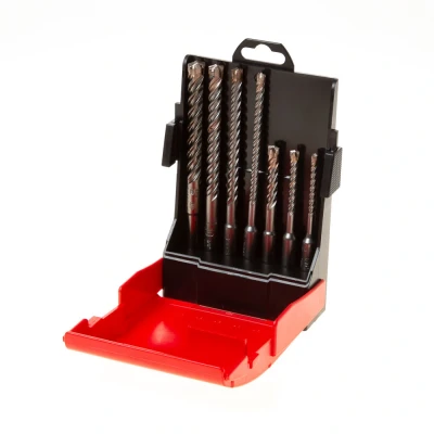 Afbeelding van Hamerboorset sds plus 7 dlg 4snij(6 8 10 12)