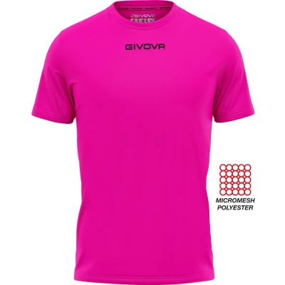 Afbeelding van Sportshirt Givova One, MAC01 Fuxia ROZE, maat XXL
