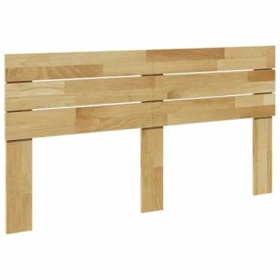 Afbeelding van vidaXL Hoofdbord 150 cm massief hout eiken
