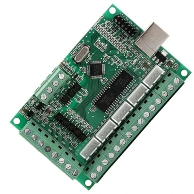 Afbeelding van USB CNC Breakout Board Snijkaart MACH3 Interface Motion Graviermachinebesturing met kabel