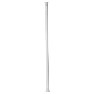 Afbeelding van Ideko douchestang uittrekbaar 70 tot 120 cm wit