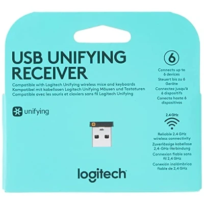 Afbeelding van Logitech Verenigende ontvanger, Muis + Toetsenbord Accessoires, Zwart