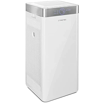 Afbeelding van TROTEC Design luchtreiniger AirgoClean® 200 E luchtkwaliteitsaanduiding 3 in 1 HEPA filtertechniek CADR 80m3 DACRON® voorfilter, gecombineerd carbonfilter en ionisatie 4 standen