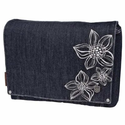 Afbeelding van Notebook Tas Flowpop 14&quot; D.Blauw G1052