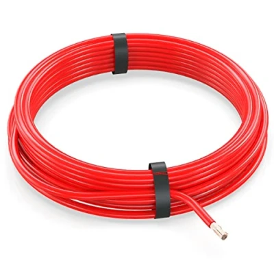 Afbeelding van AUPROTEC Eenpolige kabel 6,0 mm² FLRY B Elektrische ringdraad: 5 m, rood