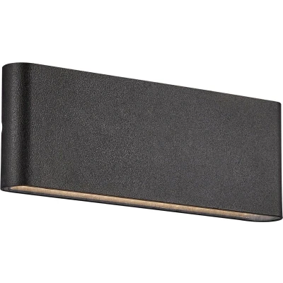 Afbeelding van Nordlux Kniver 2118181003 Buitenlamp (wand) LED vast ingebouwd Zwart