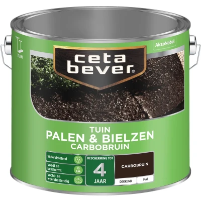 Afbeelding van Ceta Bever Palen &amp; Bielzen Carbobruin 2,5 liter CetaBever