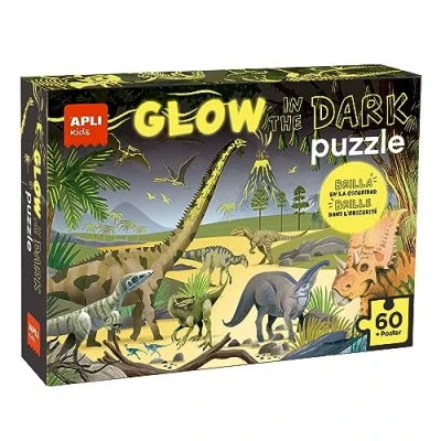 Afbeelding van APLI KIDS Puzzel die gloeit in het donker, 19435