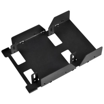 Image de SilverStone SST SDP08B E Support de montage pour disque dur SSD/HDD 3.5&quot; vers 3x 2.5&quot;, noir