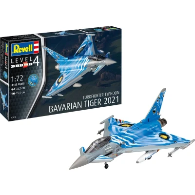 Afbeelding van Revell Model Set Eurofighter TyphoonBavarian Tiger 2021