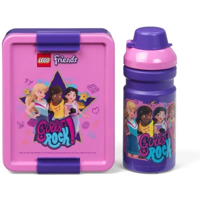 Afbeelding van LEGO Lunchset Friends Polypropyleen Paars