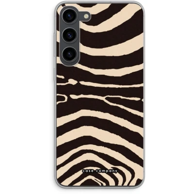 Afbeelding van Case Company® hoesje geschikt voor Samsung Galaxy S23 Plus Arizona Zebra Soft Cover Telefoonhoesje Bescherming aan alle Kanten en Schermrand