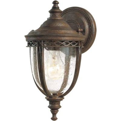Afbeelding van Bohemian Wandlamp Steady Lighting Metaal E27 L: 19.1cm Voor Buiten Woonkamer Eetkamer Brons