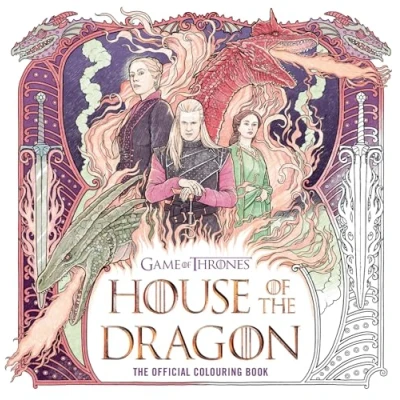 Afbeelding van House of The Dragon: Official Colouring Book