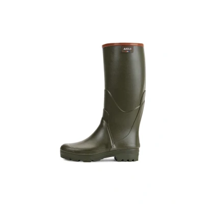 Afbeelding van Aigle Stiefel Chambord PRO 2 Regenlaarzen, Heren, Maat: 40, Khaki Natuurrubber
